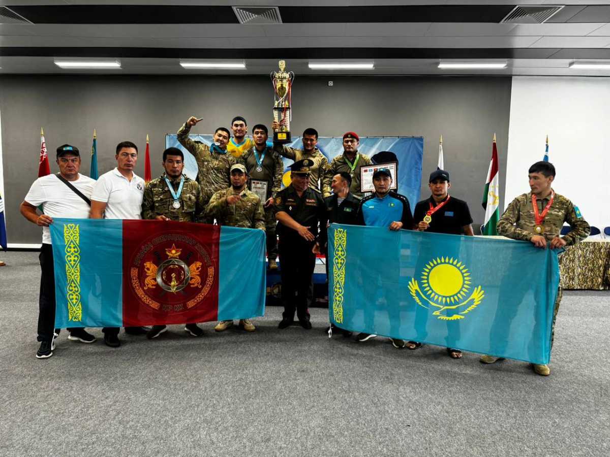 Сборная Казахстана победила в чемпионате армий СНГ по рукопашному бою