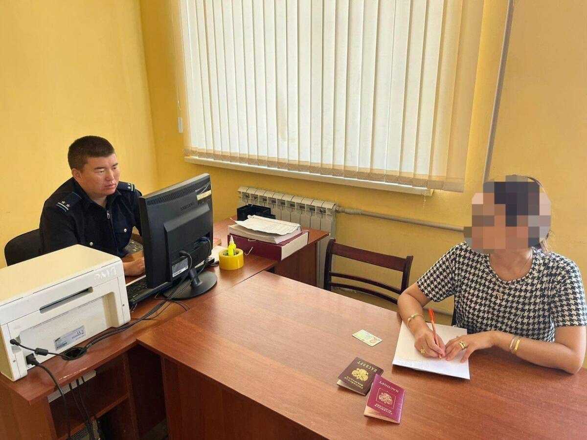 Девушку с двойным гражданством привлекли к ответственности в Кызылординской области