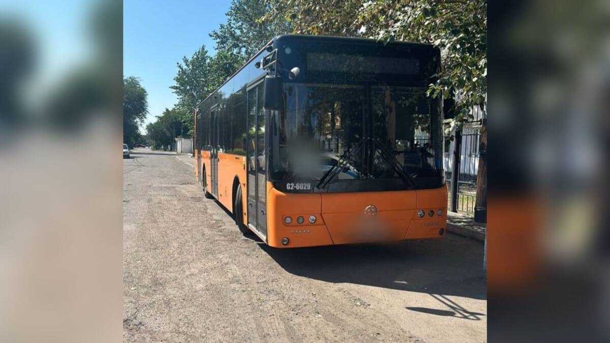 Водителя автобуса в наркотическом опьянении задержали в Павлодарской области