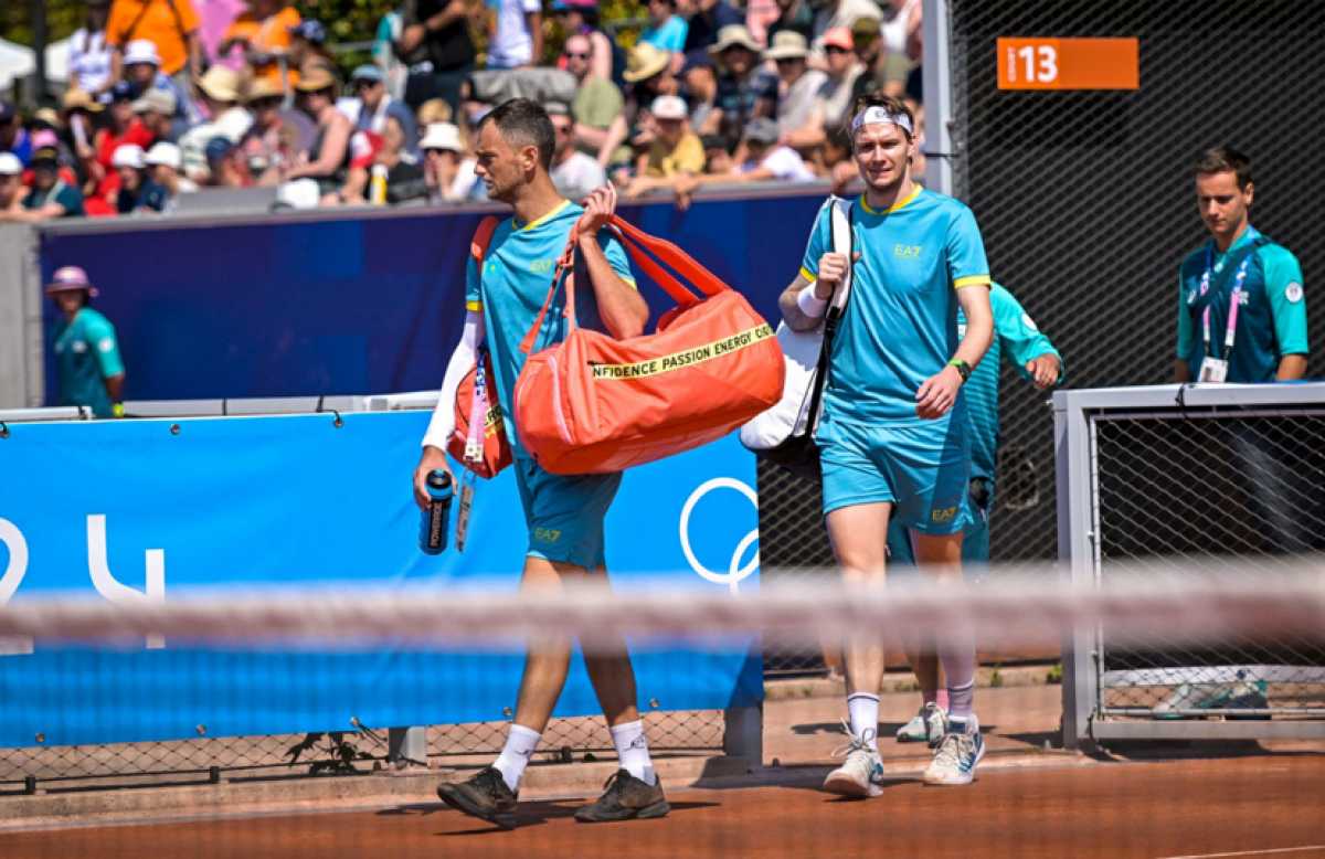 Казахстан завершил выступление на Олимпийских играх в теннисе