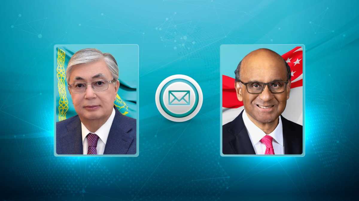 Токаев направил поздравительную телеграмму президенту Сингапура