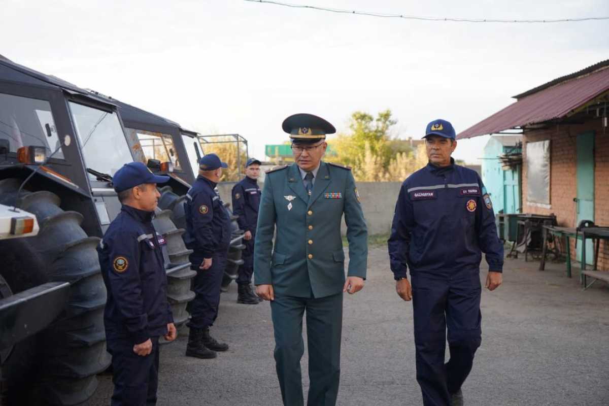 Спасатели Восточного Казахстана готовятся к зиме