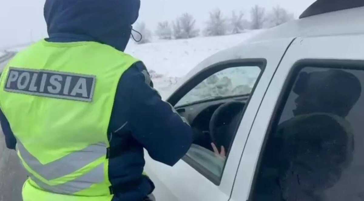 Об ухудшении погодных условий в Актюбинской области сообщили полицейские