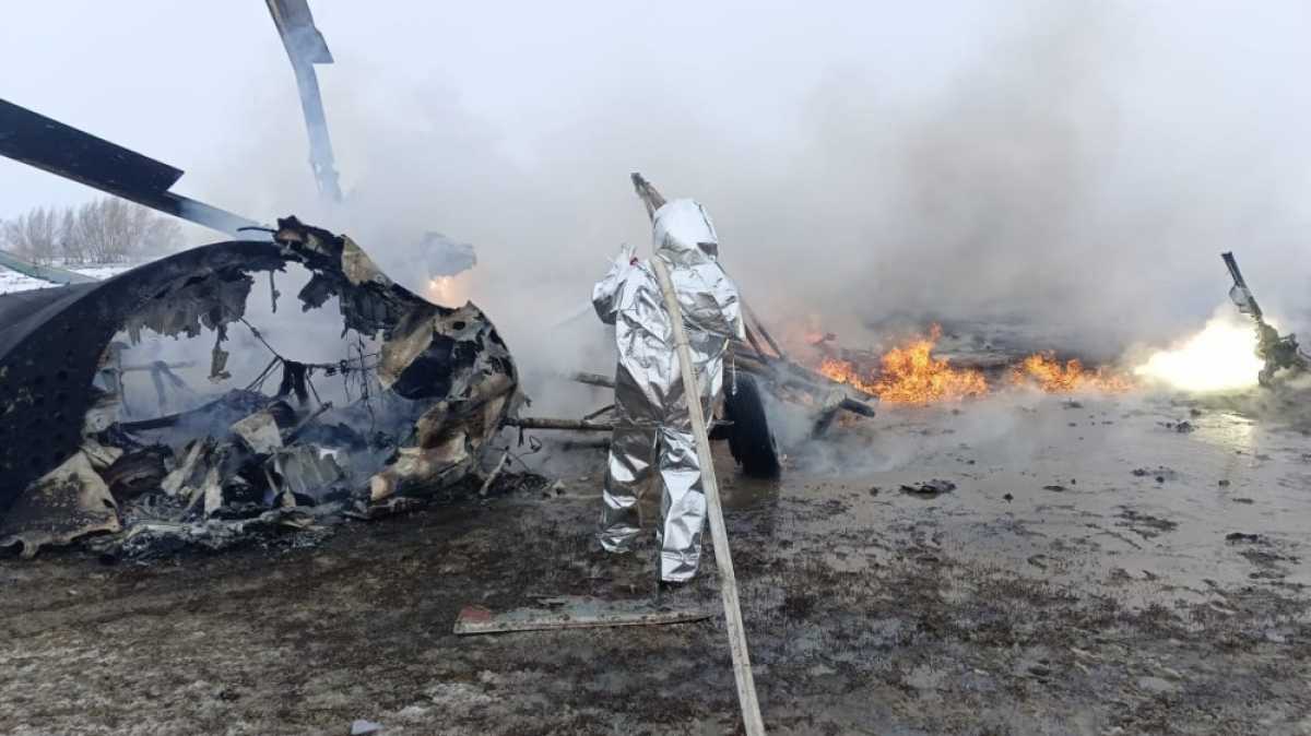 Что стало причиной падения вертолета Ми-8 в Казахстане