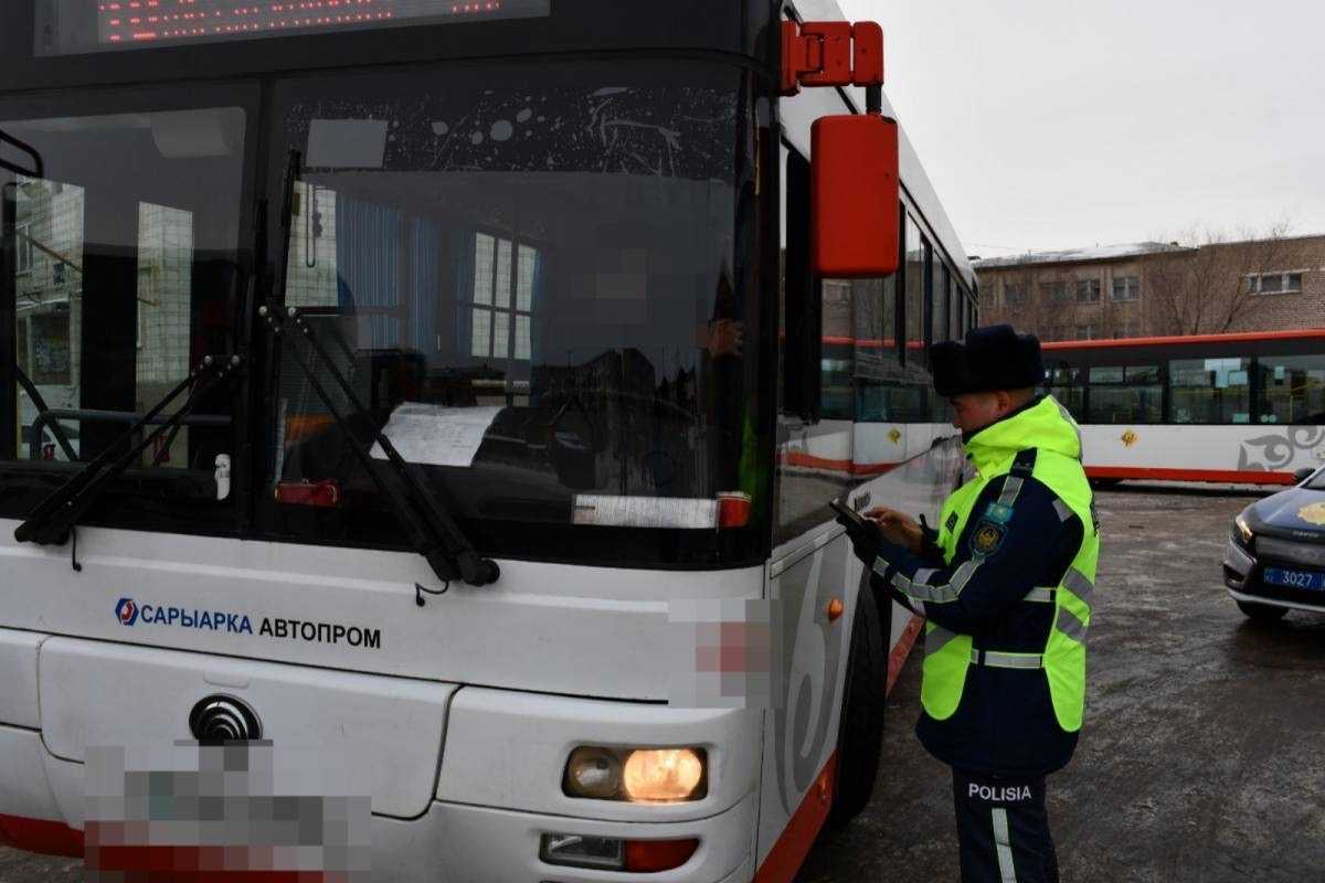 7 ДТП с участием автобусов произошло в Акмолинской области с начала года