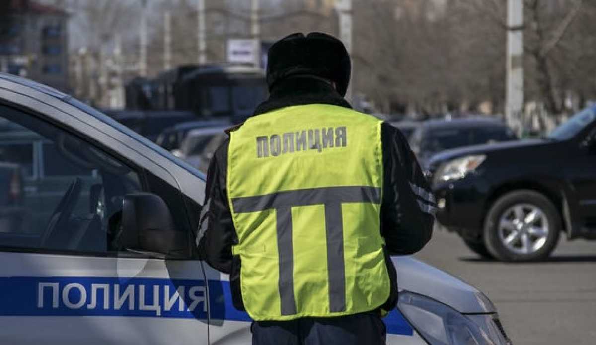 Водитель-должник пытался скрыться от полиции в Туркестане