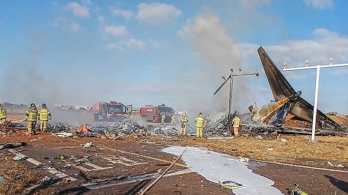 Крушение самолета в Южной Корее - число жертв выросло до 85 человек