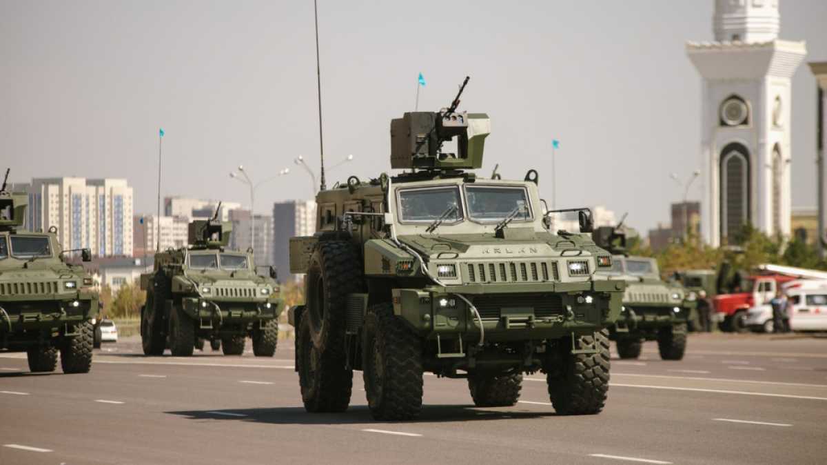 Военный парад пройдет в Астане