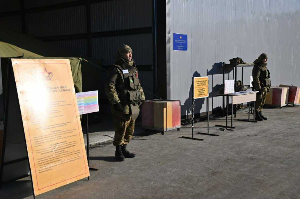 В Атырауском гарнизоне прошло учение бригады территориальной обороны