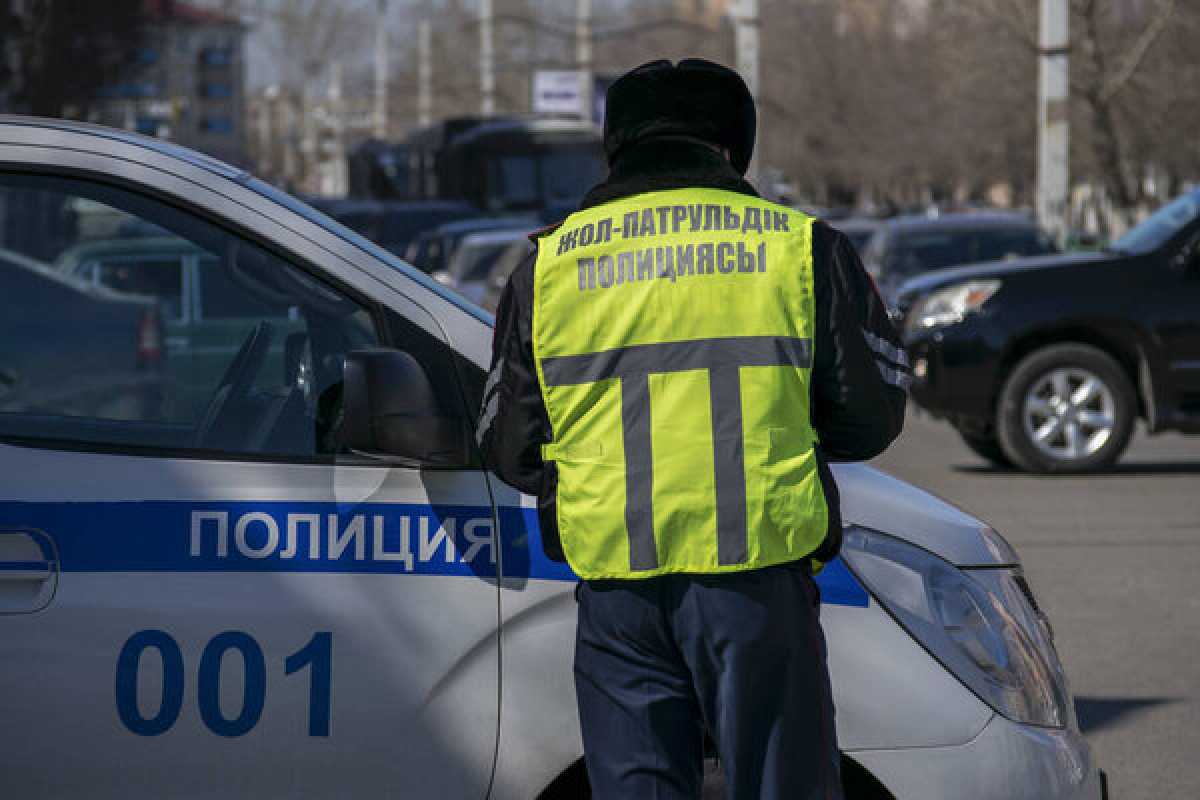 Полицейские обратились к автомобилистам Алматы