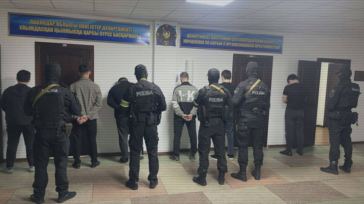 Преступные группы вымогателей задержали в нескольких регионах Казахстана