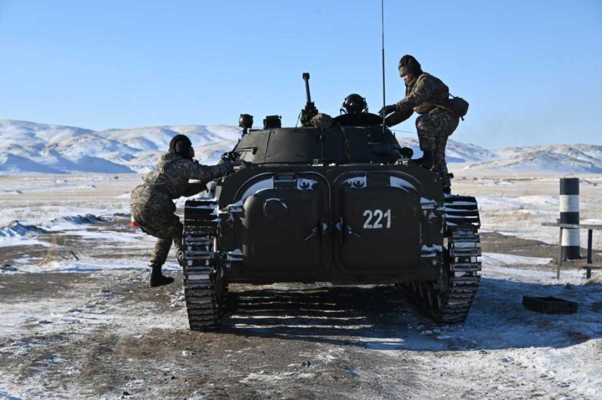 В Карагандинском гарнизоне проходит слаживание отделений штурмового батальона