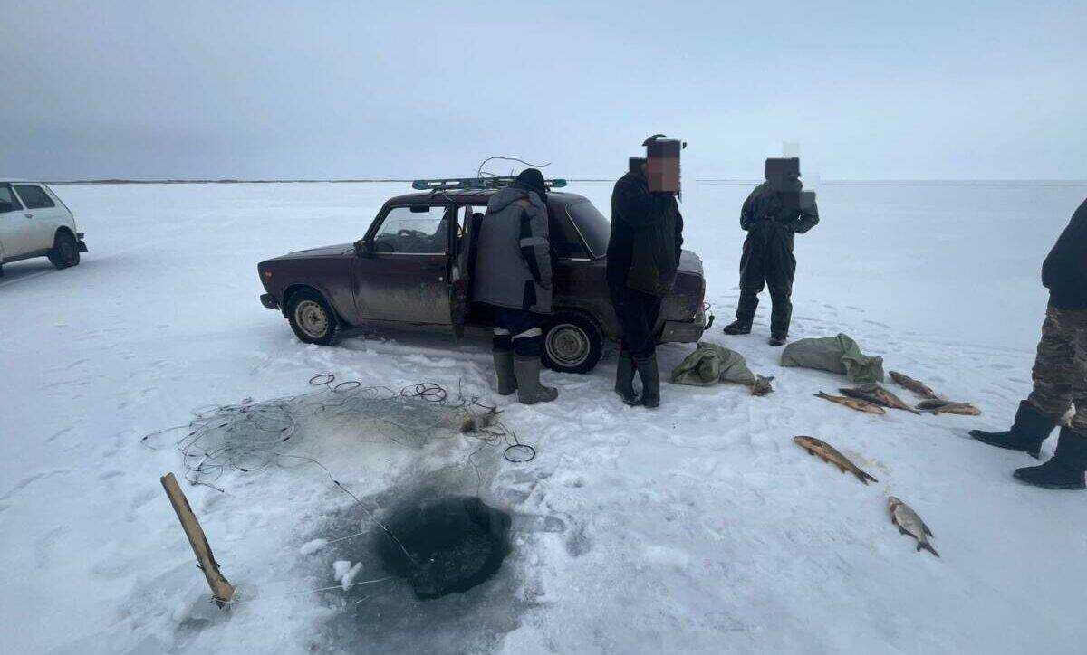 Браконьеров с уловом на миллион тенге задержали в Карагандинской области