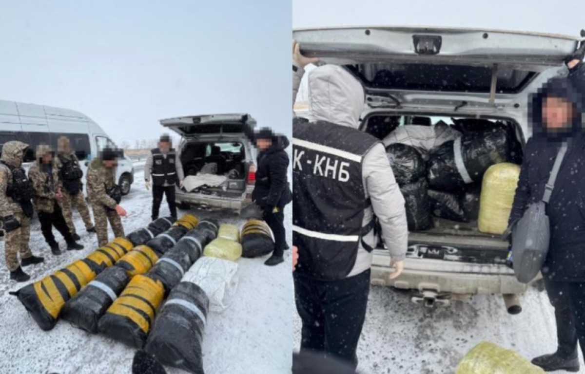 КНБ перекрыл крупный канал поставки наркотиков в Астану