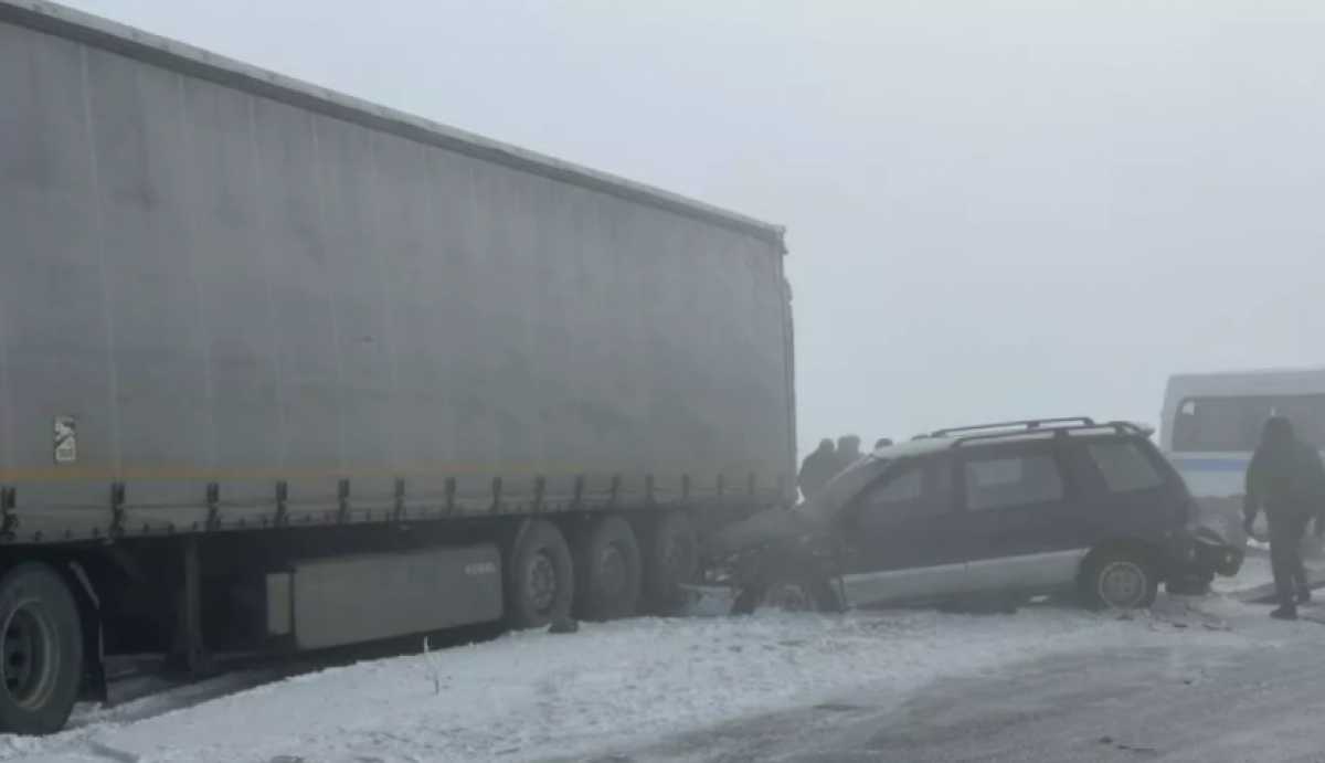 Столкнулись пять авто: смертельное ДТП произошло в Павлодарской области