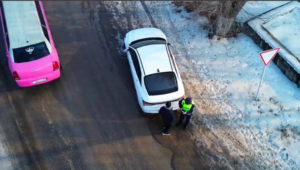 50 нарушений ПДД выявили с помощью дронов в Алматинской области