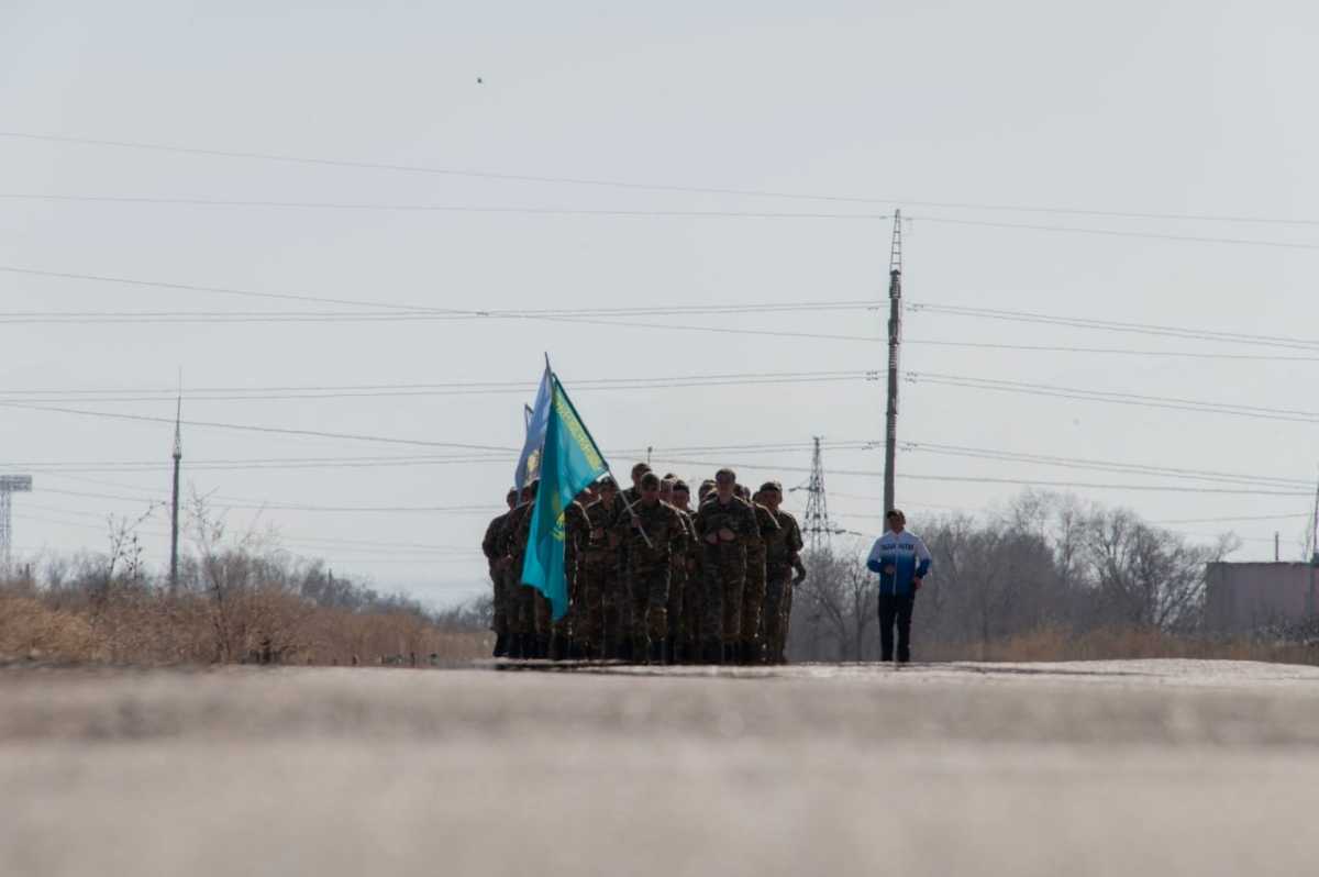 Наурызнама: более 5 тысяч казахстанских военнослужащих совершили марш-бросок