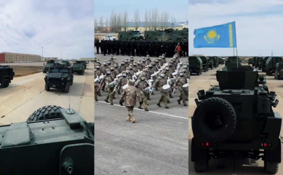 Парад в честь 80-летия Победы: военнослужащие Казахстана готовятся к грандиозному событию