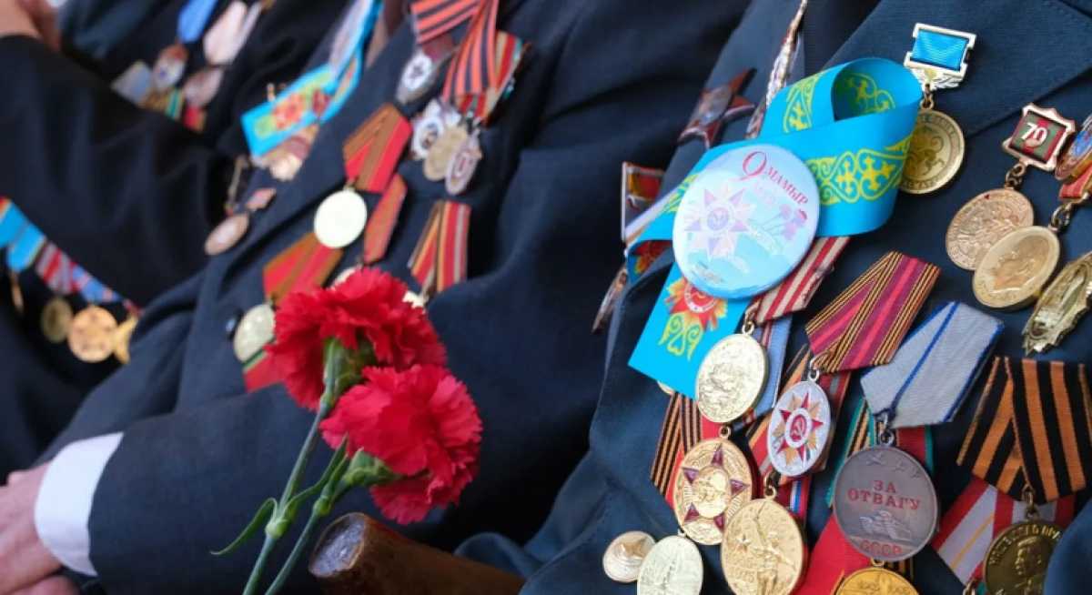 Сколько ветеранов ВОВ проживает в Алматы