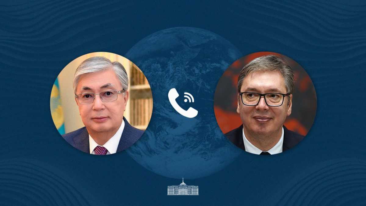 Акорда раскрыла детали телефонного разговора Токаева с Вучичем