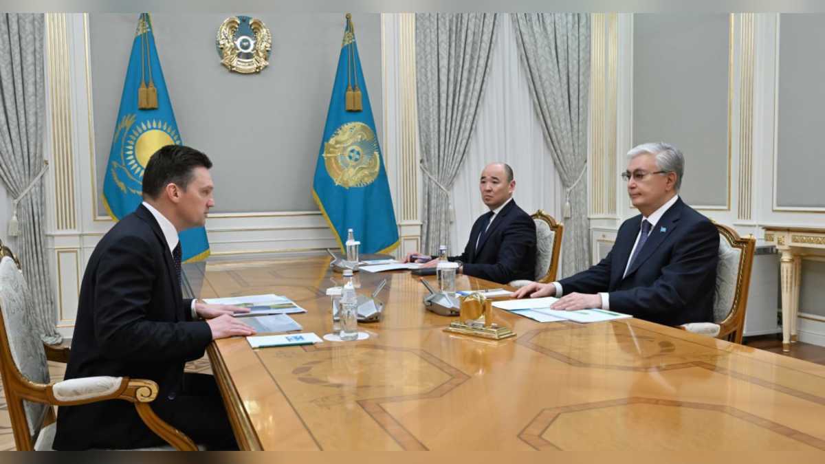 Токаев принял главу Евразийского банка развития