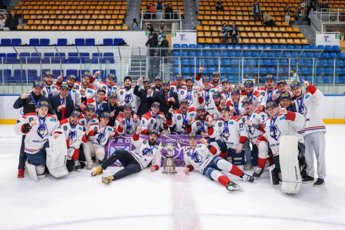 «Арлан» стал победителем чемпионата Казахстана по хоккею