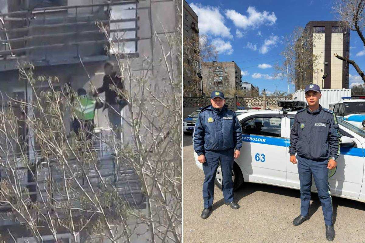 Патрульные спасли жизнь жителя Усть-Каменогорска