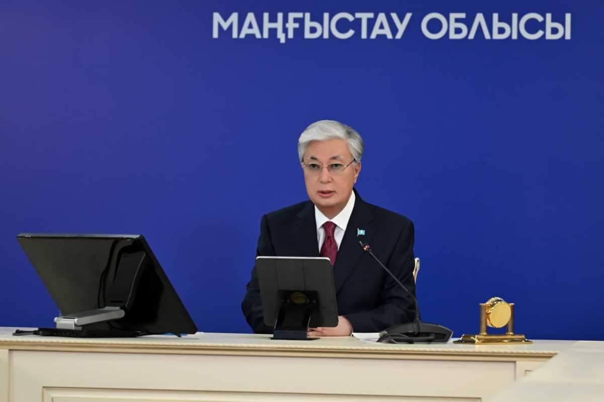Токаев поручил принять конкретные меры по снижению дефицита воды в Мангистауской области