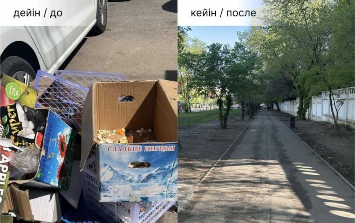 Борьба с незаконной уличной торговлей продолжается в Алматы