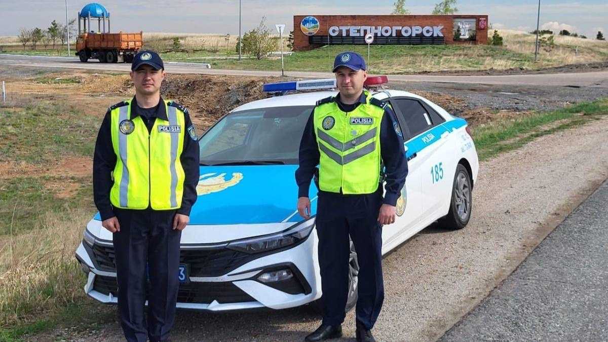 Полицейские спасли водителя с сердечным приступом в Акмолинской области