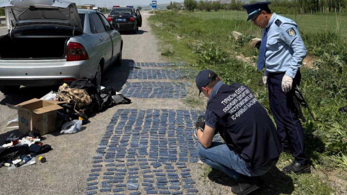 Незаконную перевозку наркосодержащих препаратов пресекли в Туркестанской области