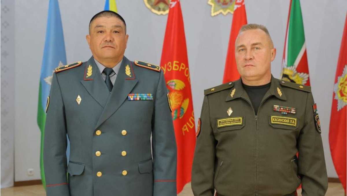 Заместитель министра обороны Казахстана совершил поездку в Минск