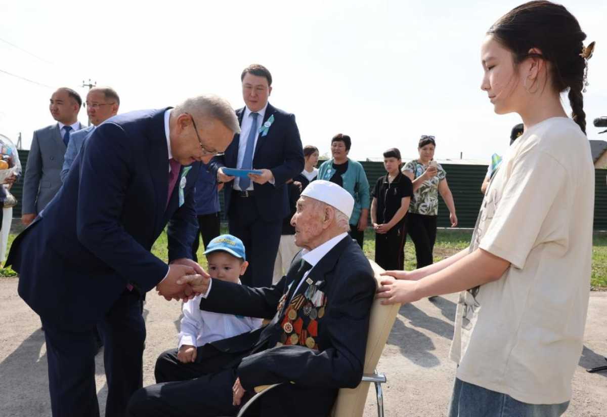 Никто не забыт и ничто не забыто: в Жетісу поздравили фронтовиков с 80-летием Победы