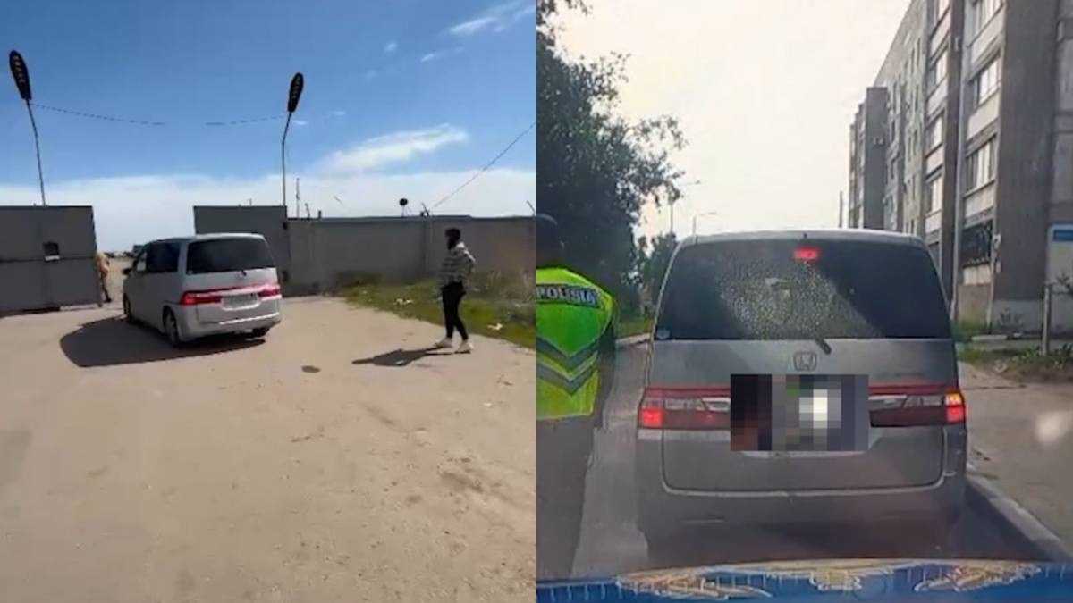 Авто с фальшивыми номерами выявили в Костанае