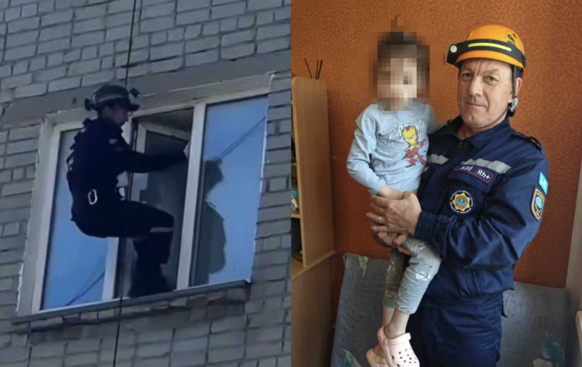 4-летнюю девочку спасли в Павлодаре