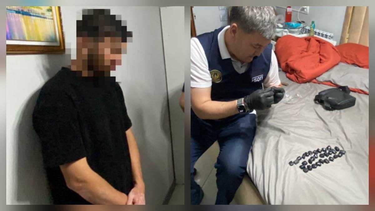 Поймали с мефедроном: полиция задержала иностранца в Туркестанской области