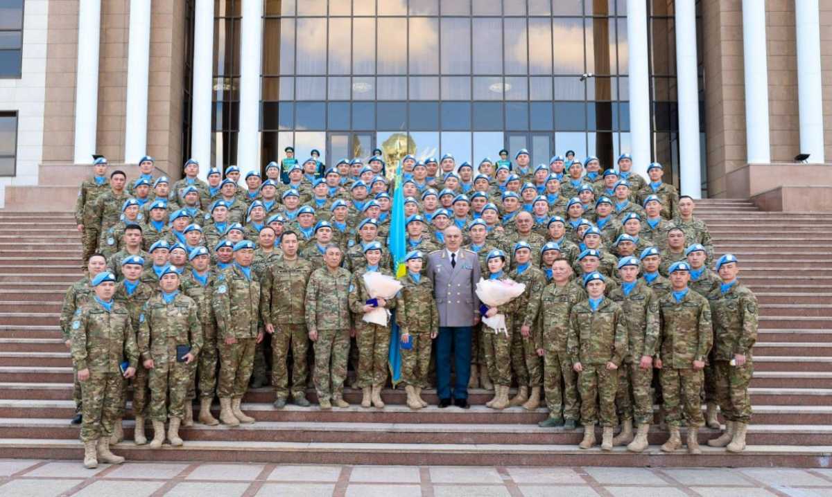 Более 750 казахстанских военнослужащих приняли участие в миротворческих миссиях ООН