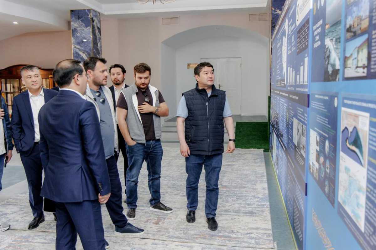 Эмин Агаларов приехал в Мангистау: обсуждены вопросы строительства в регионе нового международного курорта