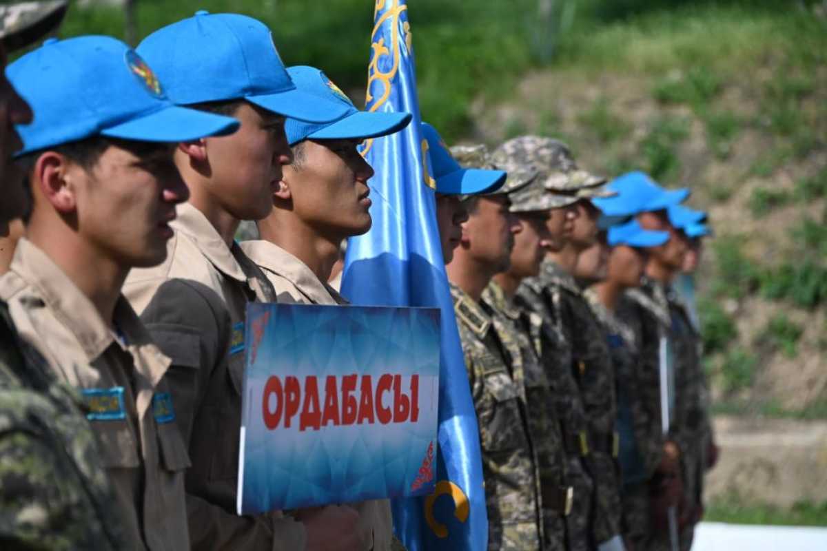 Туркестанская область определила лучшую команду для участия в военно-патриотическом сборе «Айбын-2025»