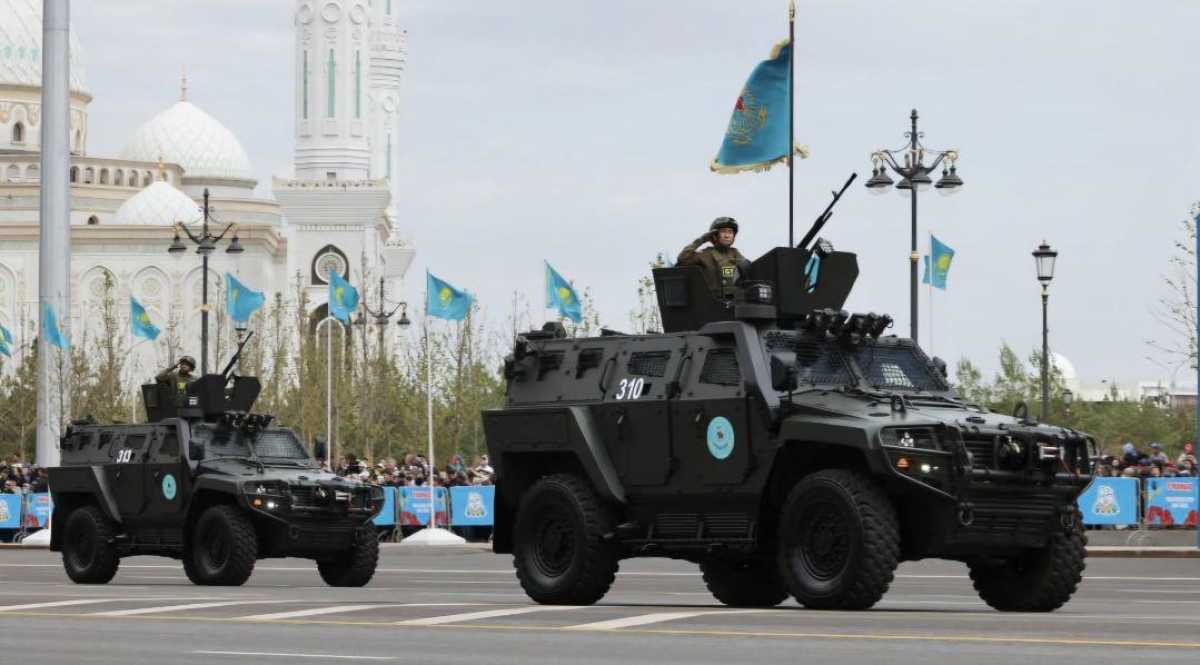 Гвардейцы приняли участие в Параде Победы
