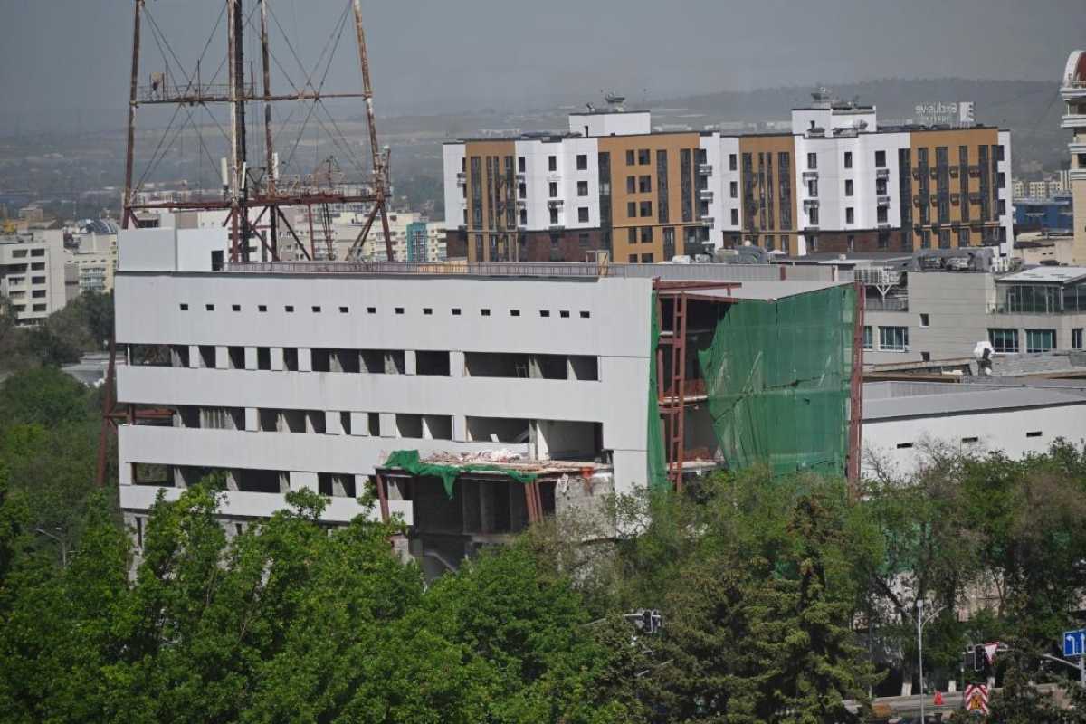 В Алматы ведётся строительство нового медиацентра «Казахстан»