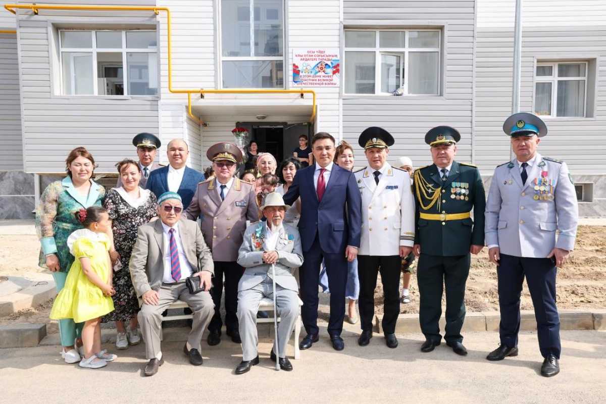 В Шымкенте чествовали ветеранов войны