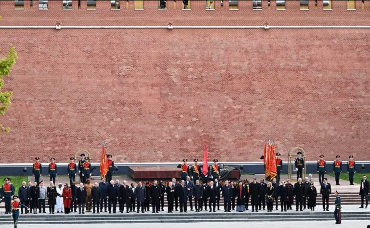 Киев выразил демарш странам, чьи лидеры посетили парад 9 мая в Москве