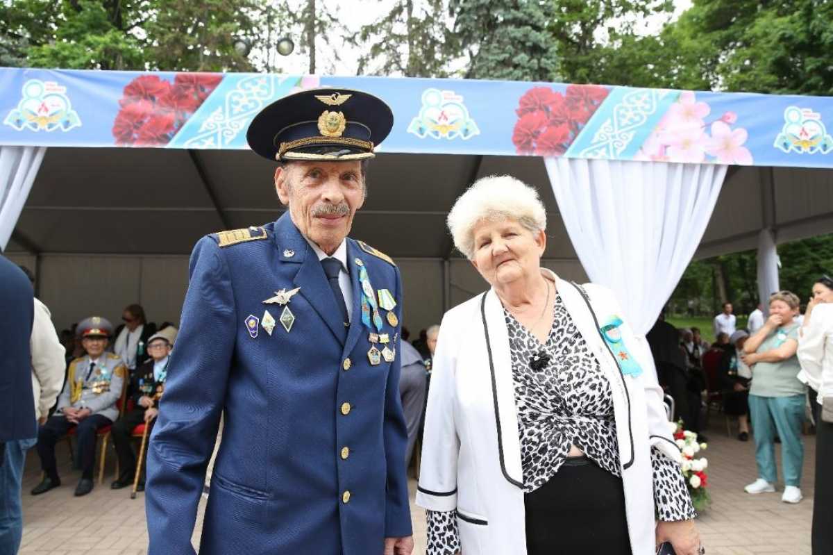 Как в Алматы отпраздновали 80-ю годовщину Победы в Великой Отечественной войне