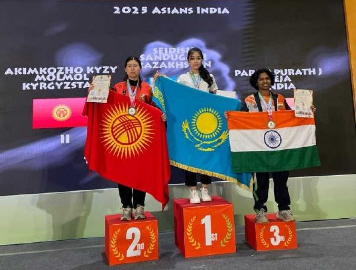 Армейская спортсменка победила на чемпионате Азии по армрестлингу в Индии