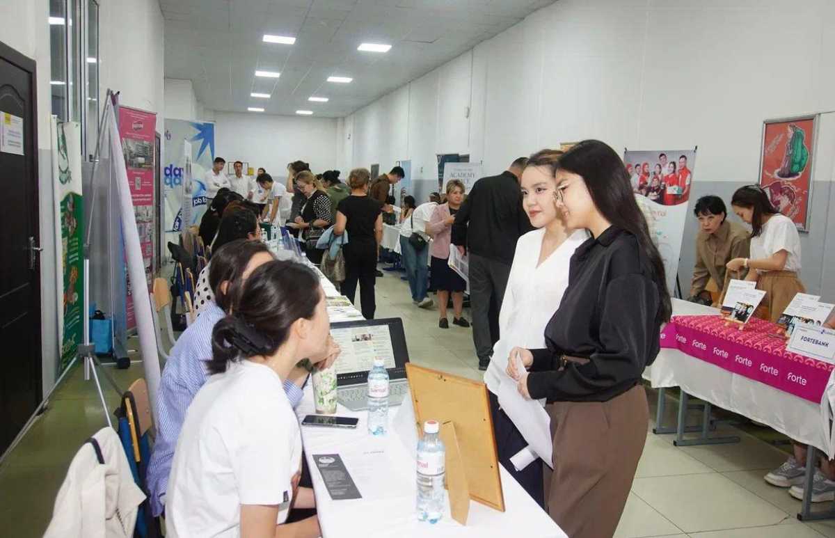 В Алматы снижается уровень молодёжной безработицы
