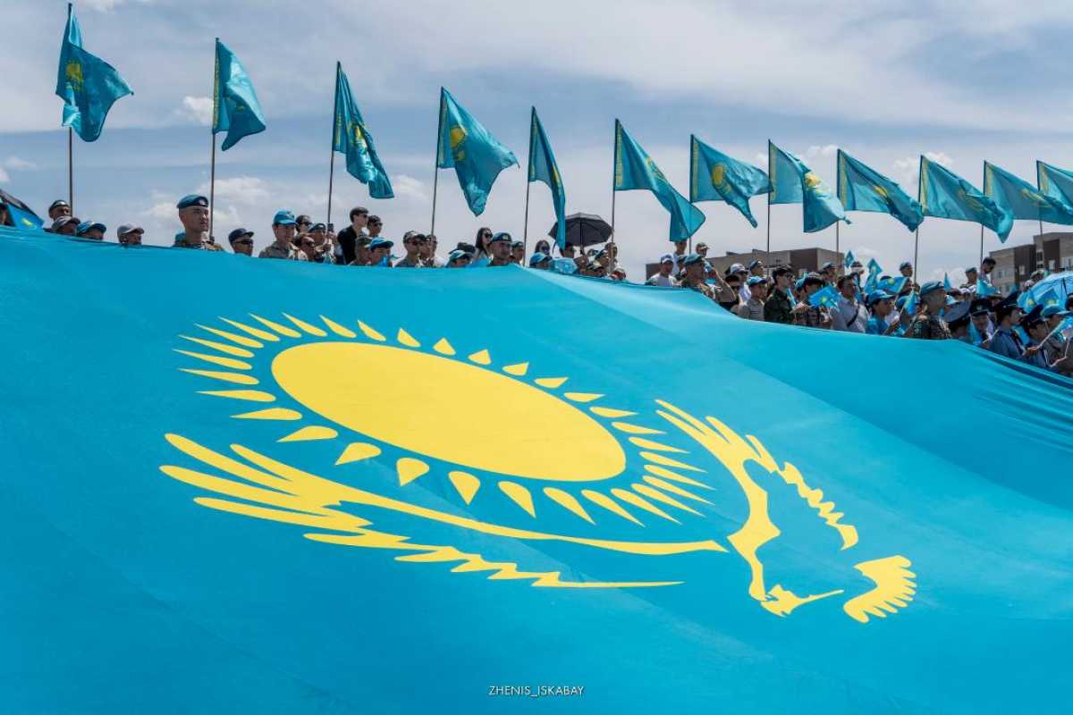 В области Жетісу в патриотических мероприятиях в честь Дня государственных символов участвовало около 8 тыс. человек