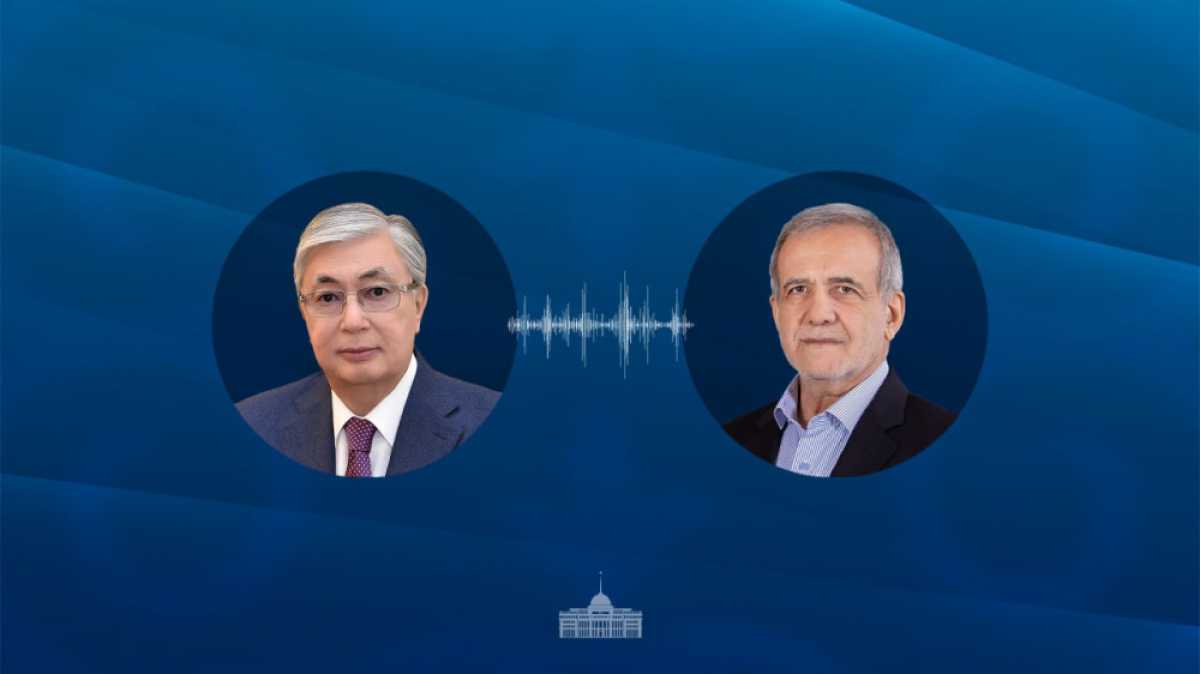 Токаев и президент Ирана обменялись поздравлениями