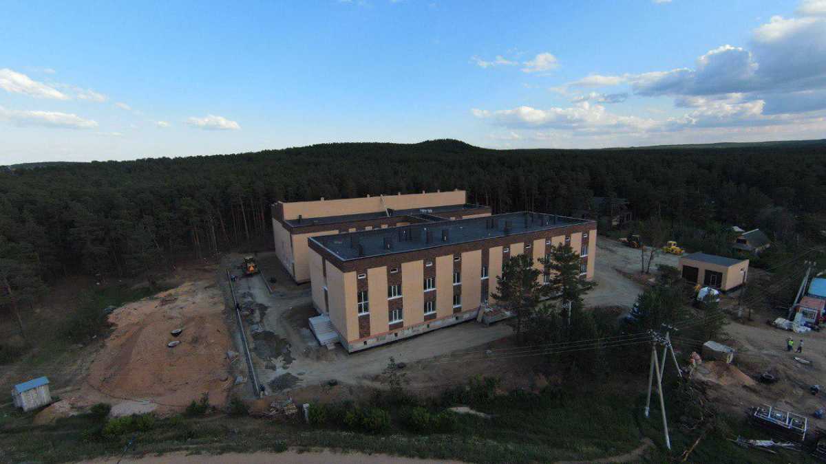 В Зерендинском районе Акмолинской области строятся социальные объекты