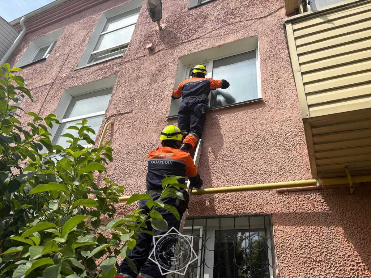 Пожилую женщину спасли в Петропавловске